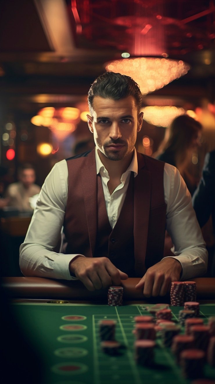 Joker Gaming live blackjack table streamed on bos5000 resmi with HD multi-camera setup